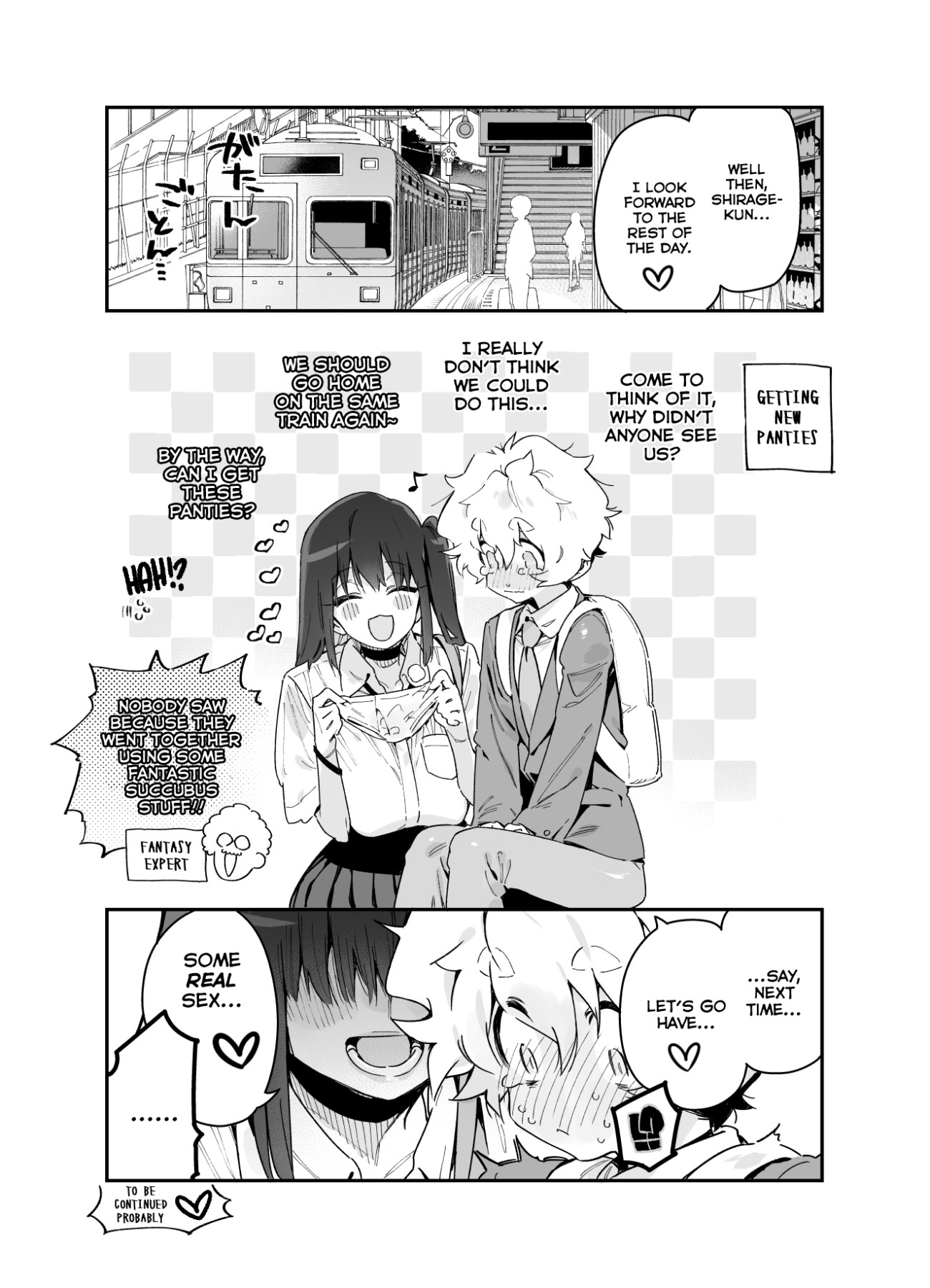 Hentai Manga Comic-Story of the Boy Who Gets Assaulted on the Train to School by a Girl from His Class-Read-15